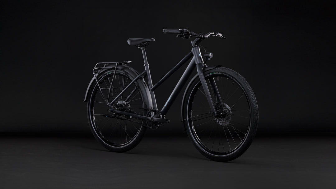 Cube Editor Pro FE Night Chrome Trapeze 2027 Hybrid Bike