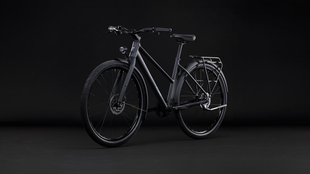 Cube Editor Pro FE Night Chrome Trapeze 2027 Hybrid Bike