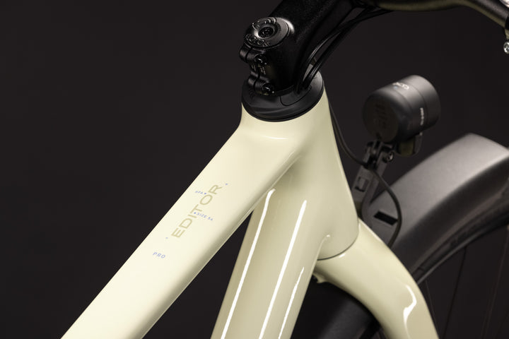 Cube Editor Pro FE Mellowyellow Lilac 2027 Hybrid Bike