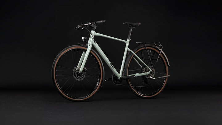 Cube Nulane Pro FE Aloegreen Black 2027 Hybrid Bike