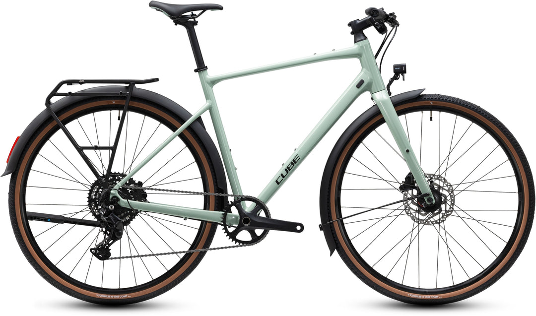 Cube Nulane Pro FE Aloegreen Black 2027 Hybrid Bike