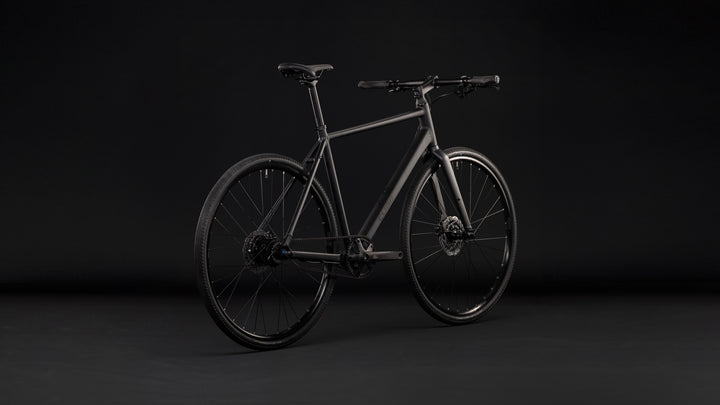 Cube Nulane Deluxe EXC Grey Chrome 2027 Hybrid Bike