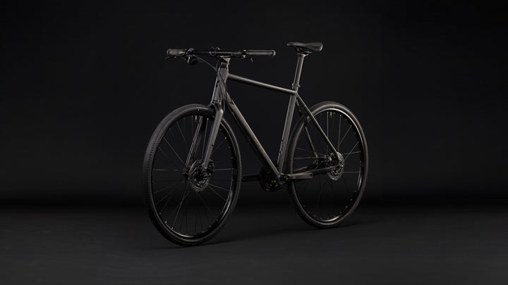 Cube Nulane Deluxe EXC Grey Chrome 2027 Hybrid Bike