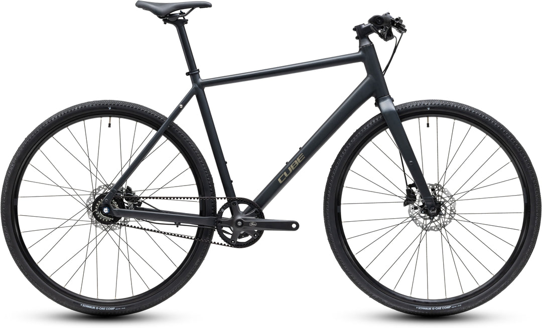 Cube Nulane Deluxe EXC Grey Chrome 2027 Hybrid Bike