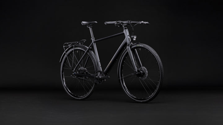 Cube Nulane Deluxe EXC FE Grey Chrome 2027 Hybrid Bike