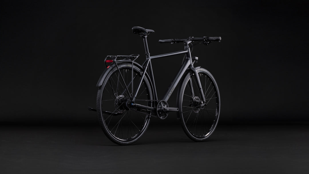 Cube Nulane Deluxe EXC FE Grey Chrome 2027 Hybrid Bike