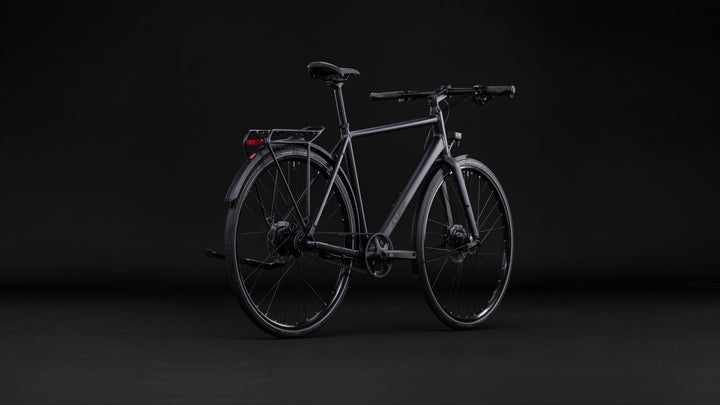 Cube Nulane Deluxe EXC FE Grey Chrome 2027 Hybrid Bike