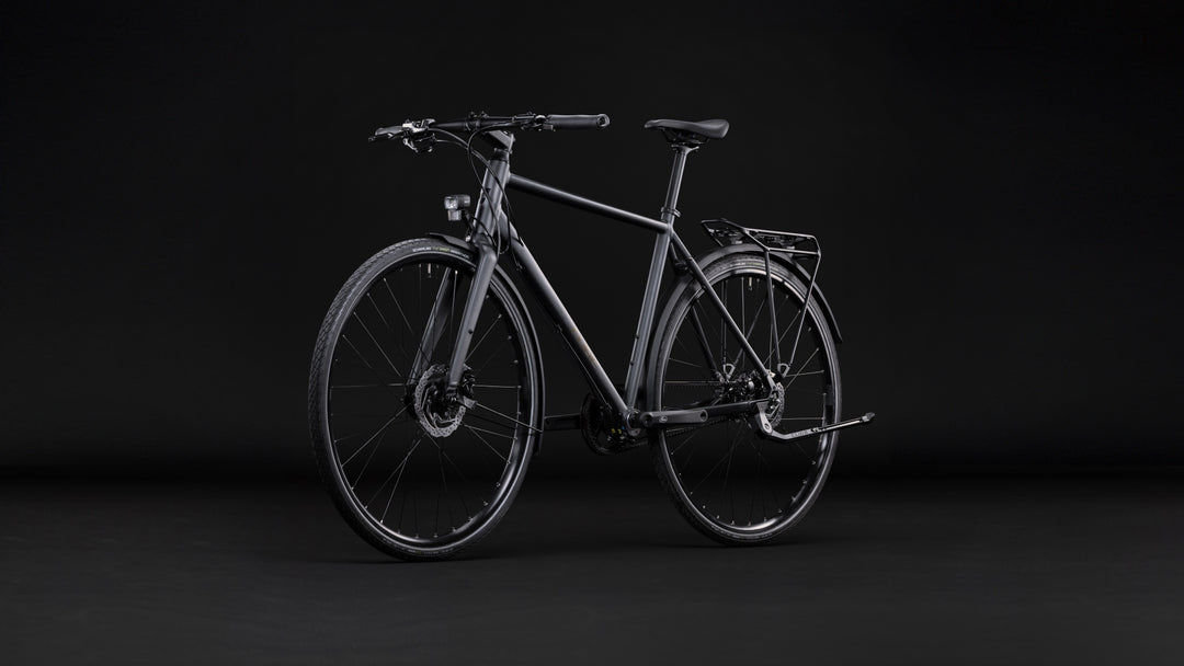 Cube Nulane Deluxe EXC FE Grey Chrome 2027 Hybrid Bike