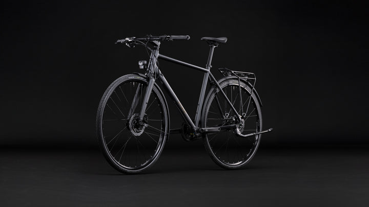 Cube Nulane Deluxe EXC FE Grey Chrome 2027 Hybrid Bike