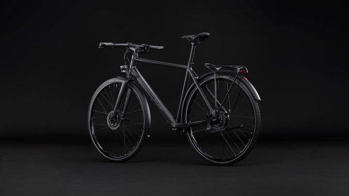 Cube Nulane Deluxe EXC FE Grey Chrome 2027 Hybrid Bike