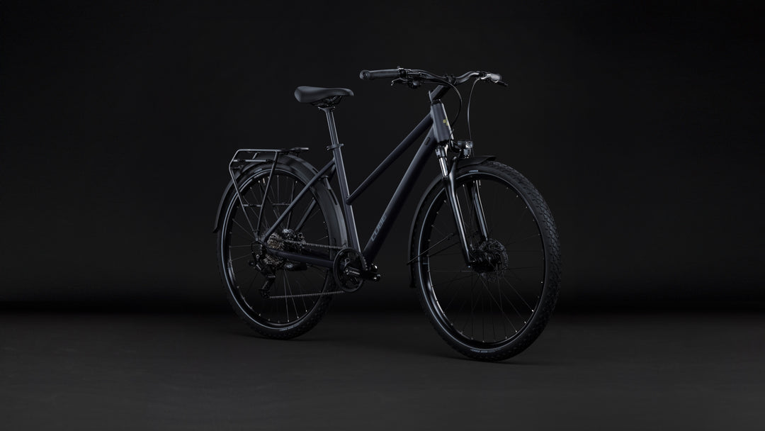 Cube Nature One FE Ink Grey Trapeze 2027 Hybrid Bike