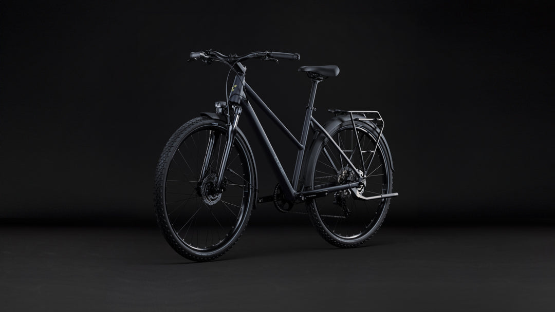 Cube Nature One FE Ink Grey Trapeze 2027 Hybrid Bike