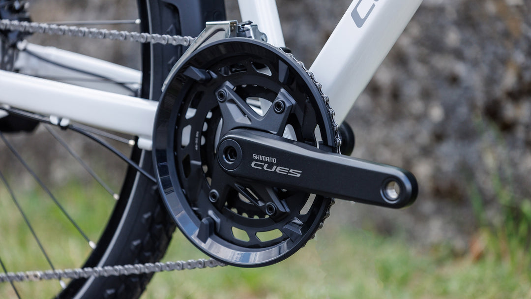 Cube Nature Pro FE Metallicwhite Reflex 2027 Hybrid Bike