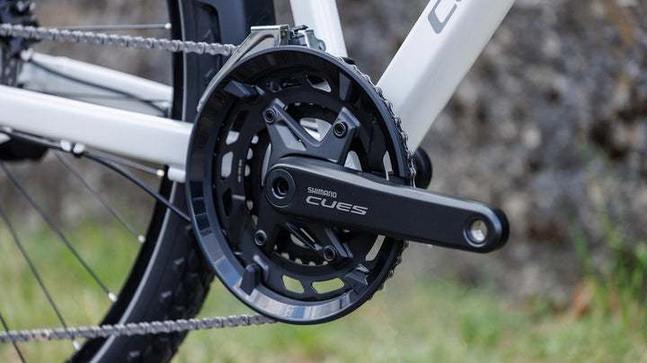 Cube Nature Pro FE Metallicwhite Reflex 2027 Hybrid Bike