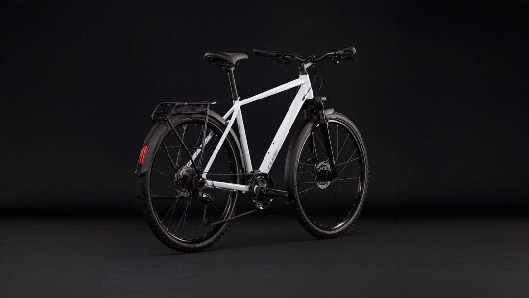 Cube Nature Pro FE Metallicwhite Reflex 2027 Hybrid Bike