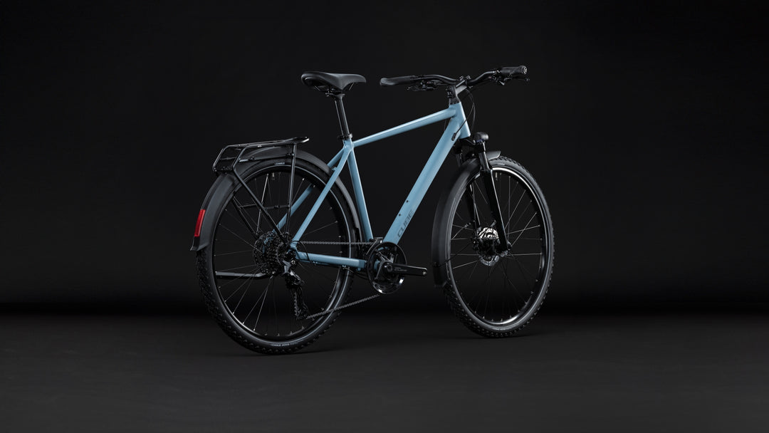 Cube Nature Pro FE Surfblue Blue 2027 Hybrid Bike