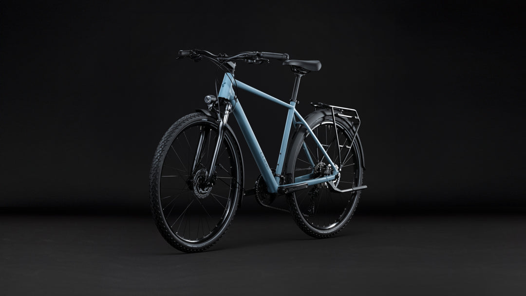 Cube Nature Pro FE Surfblue Blue 2027 Hybrid Bike