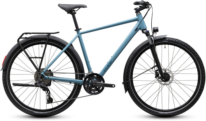 Cube Nature Pro FE Surfblue Blue 2027 Hybrid Bike