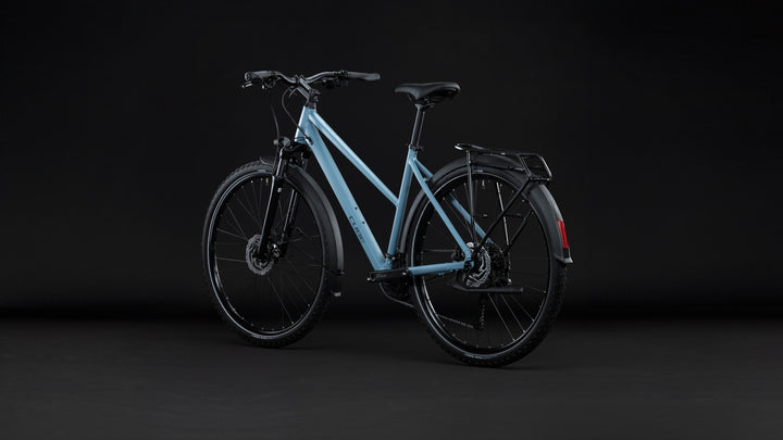 Cube Nature Pro FE Surfblue Blue Trapeze 2027 Hybrid Bike