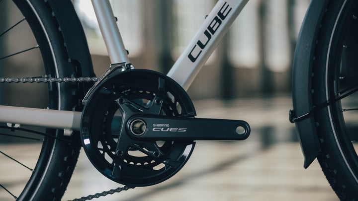 Cube Nature EXC FE Glintsand Black 2027 Hybrid Bike