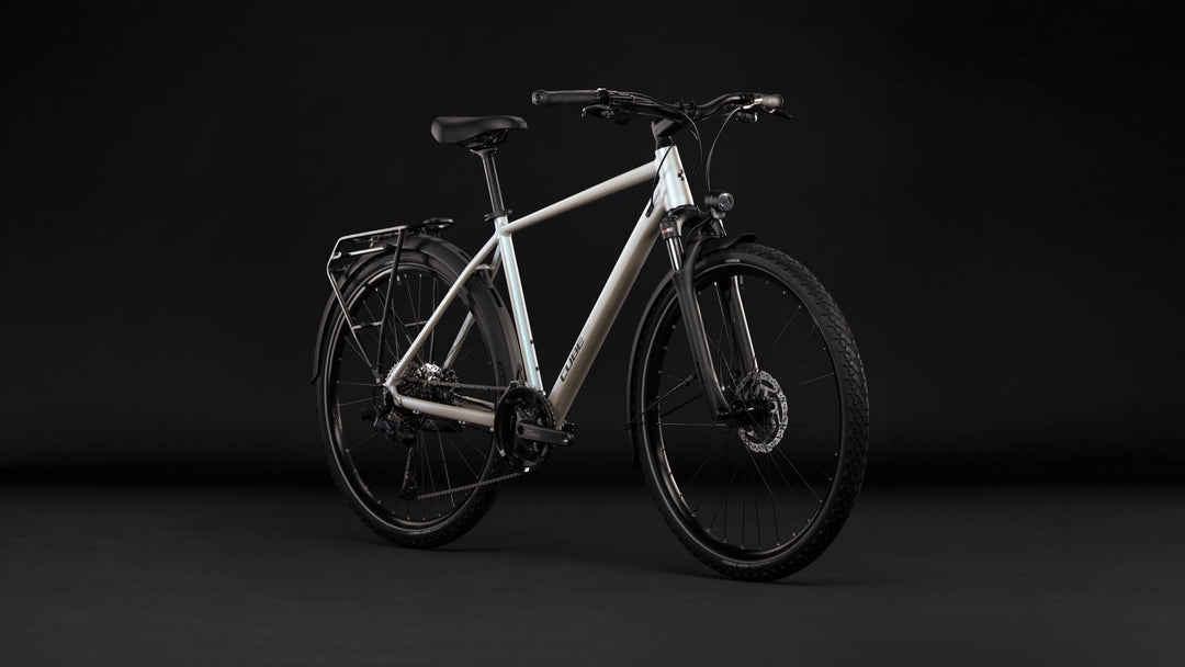 Cube Nature EXC FE Glintsand Black 2027 Hybrid Bike