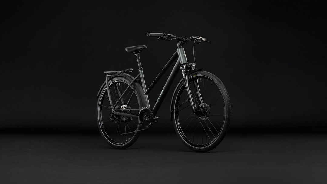 Cube Kathmandu One Blackforest Chrome Trapeze 2027 Hybrid Bike