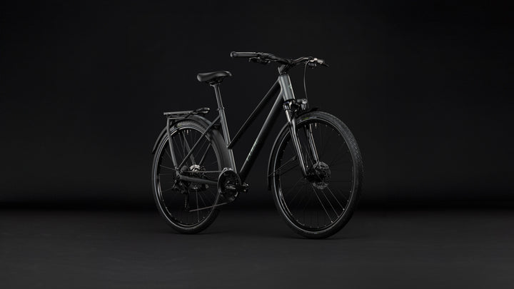 Cube Kathmandu One Blackforest Chrome Trapeze 2027 Hybrid Bike