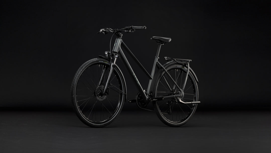 Cube Kathmandu One Blackforest Chrome Trapeze 2027 Hybrid Bike