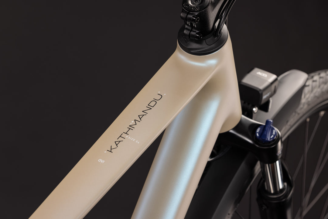 Cube Kathmandu One Glintsand Black 2027 Hybrid Bike