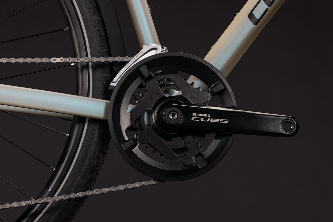 Cube Kathmandu One Glintsand Black 2027 Hybrid Bike