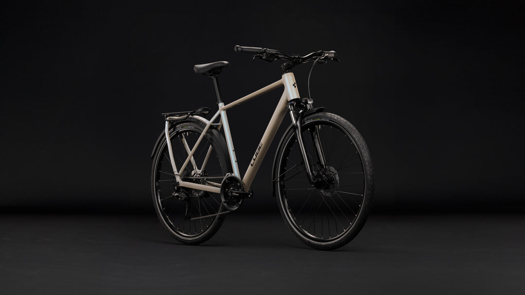 Cube Kathmandu One Glintsand Black 2027 Hybrid Bike