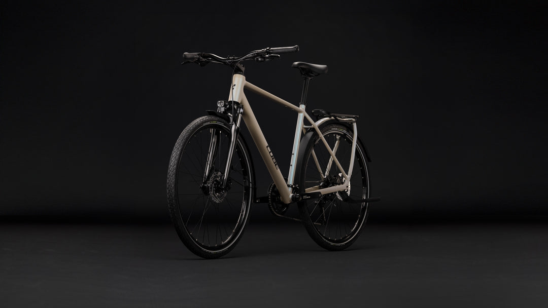 Cube Kathmandu One Glintsand Black 2027 Hybrid Bike