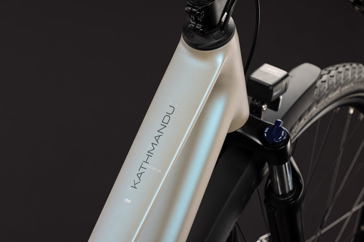 Cube Kathmandu One Glintsand Black Trapeze 2027 Hybrid Bike