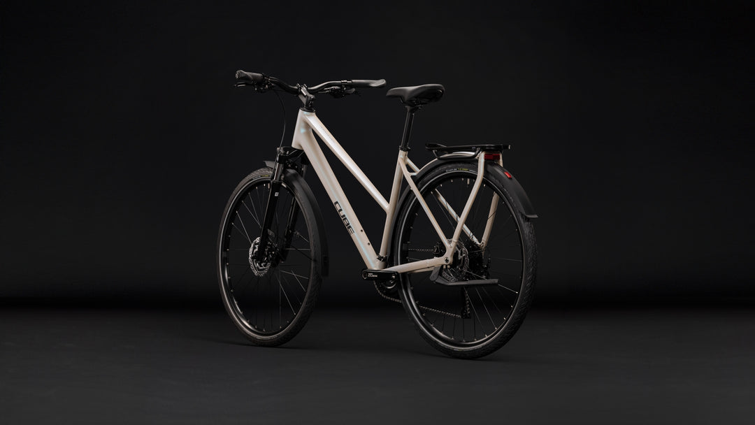 Cube Kathmandu One Glintsand Black Trapeze 2027 Hybrid Bike