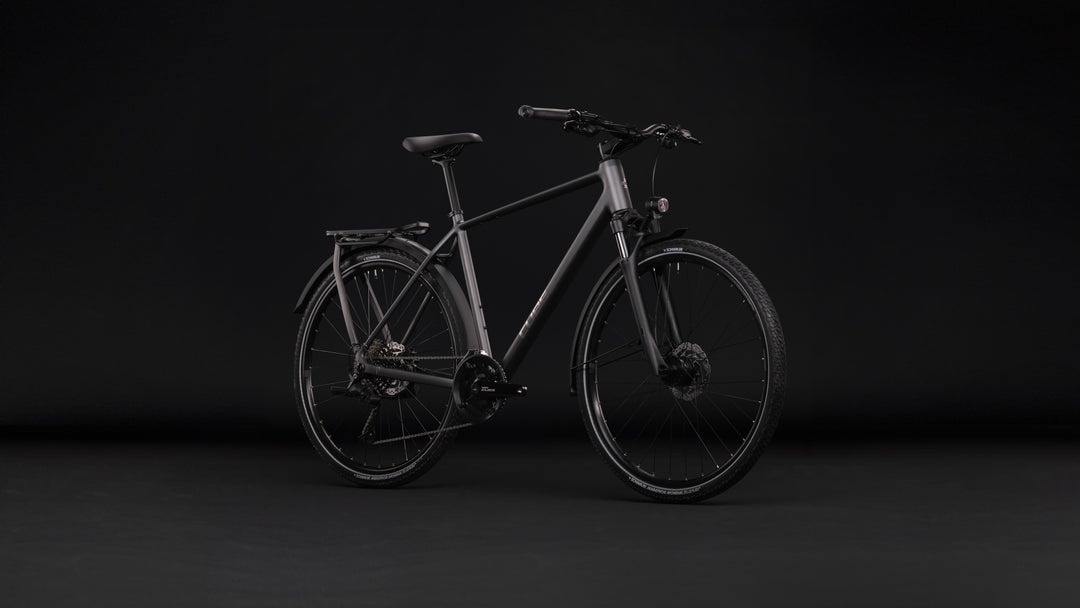 Cube Kathmandu Pro Slabgrey Chrome 2027 Hybrid Bike
