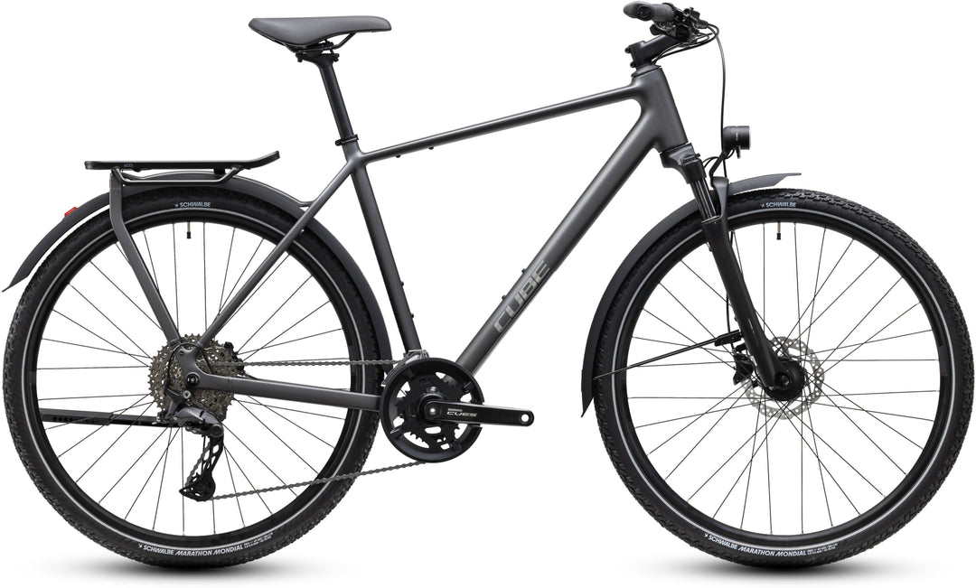 Cube Kathmandu Pro Slabgrey Chrome 2027 Hybrid Bike