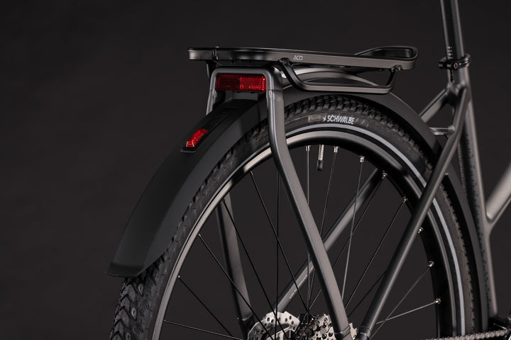 Cube Kathmandu Pro Slabgrey Chrome Trapeze 2027 Hybrid Bike