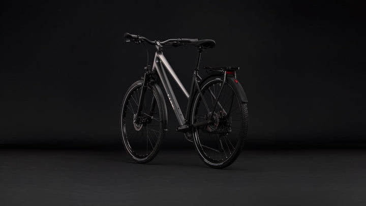Cube Kathmandu Pro Slabgrey Chrome Trapeze 2027 Hybrid Bike
