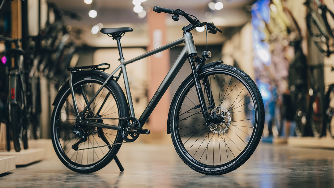 Cube Kathmandu SLT Flashgrey Chrome 2027 Hybrid Bike