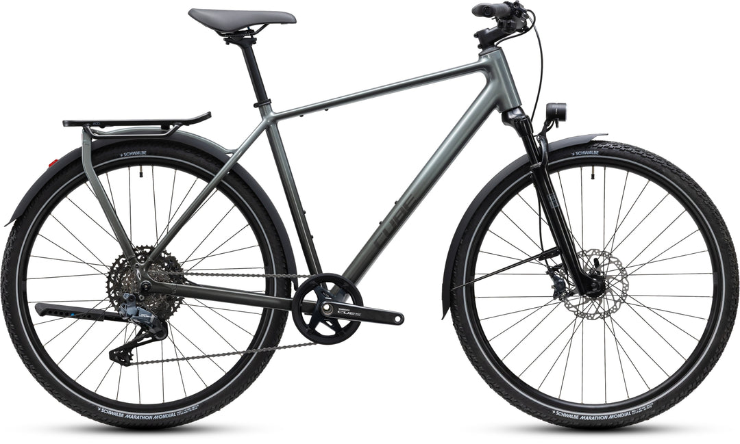 Cube Kathmandu SLT Flashgrey Chrome 2027 Hybrid Bike
