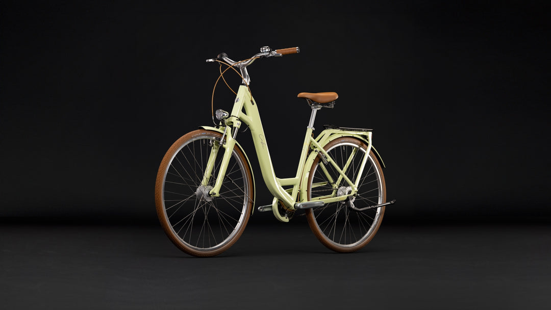 Cube Aruba Sunnyday Brown Easy Entry 2027 Hybrid Bike