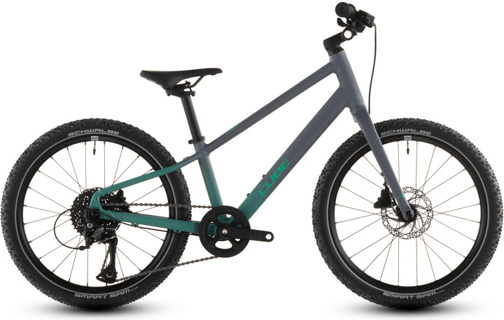 Cube Numove 200 Disc Lavagrey Coolgreen 20" 2027 Kids Bike