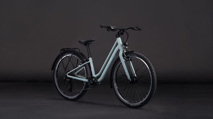 Cube Aruba 240 Aloegreen White 24" 2027 Hybrid Bike