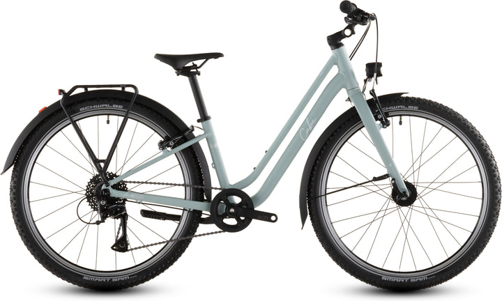 Cube Aruba 240 Aloegreen White 24" 2027 Hybrid Bike