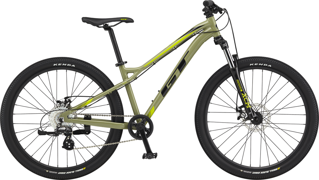 Olive green mountain bike deals