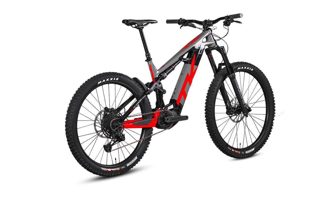 Thok TK01 Grey Red 2023 Electric Mountain Bike