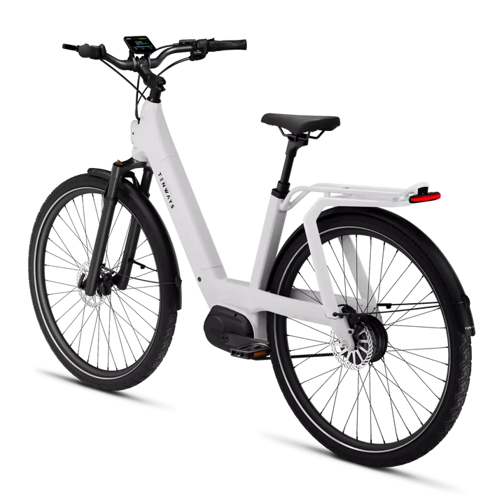 Tenways Ago T Pearl White 2025 Belt Drive E-Bike