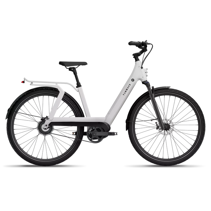 Tenways Ago T Pearl White 2025 Belt Drive E-Bike