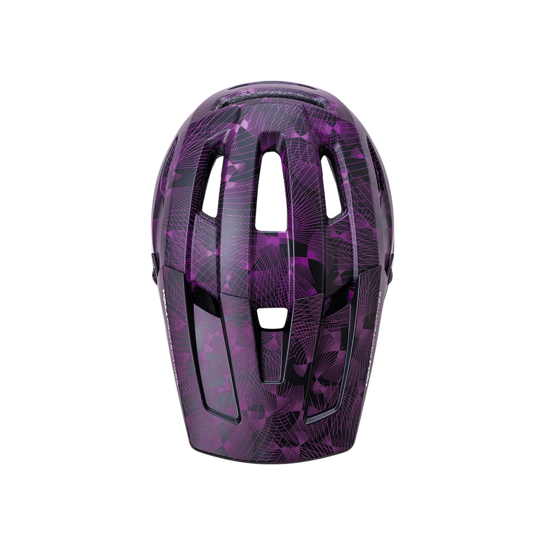 Kali DH Invader Linear Black/Purple Helmet