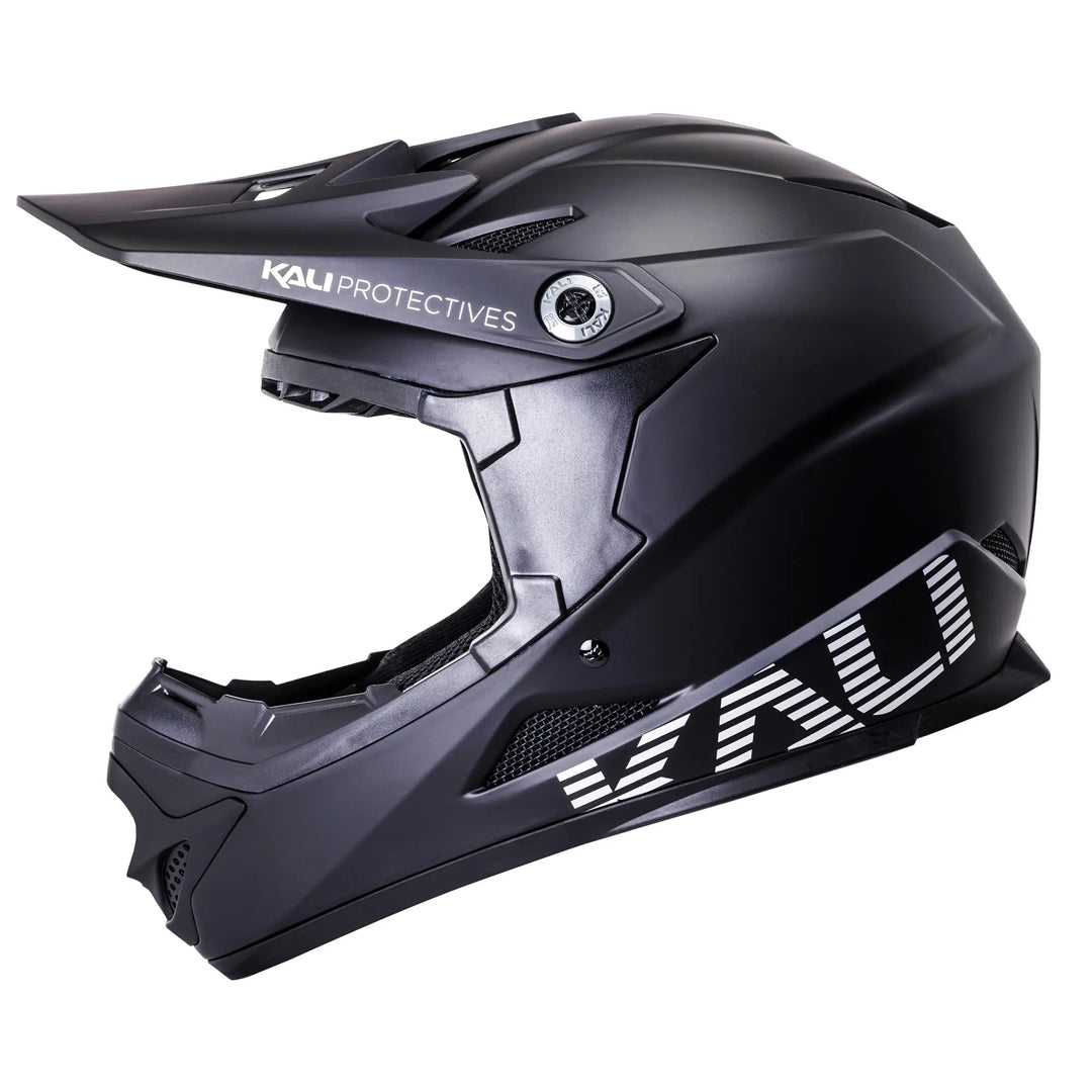 Kali Zoka Solid Matt Black Helmet